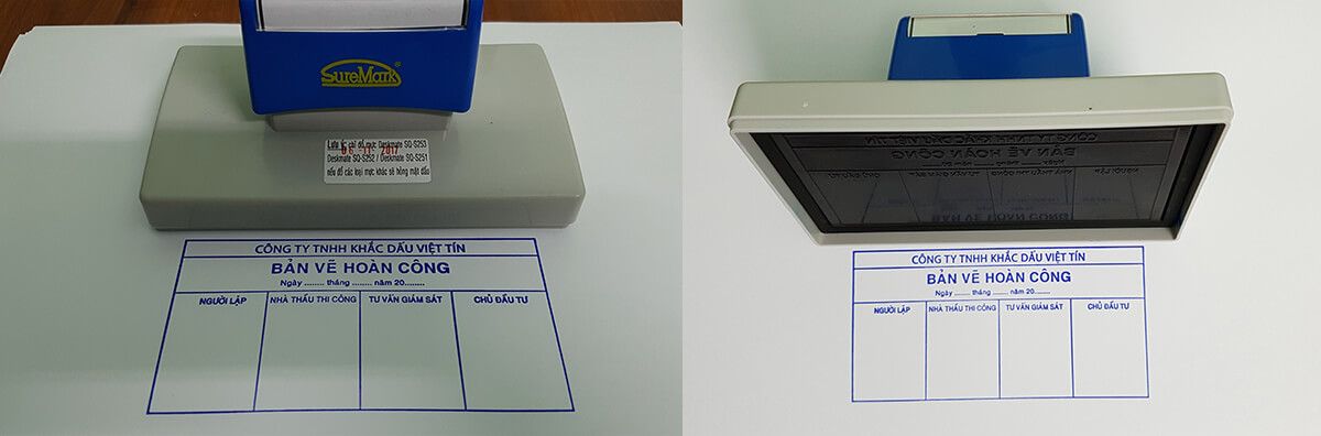 Mẫu dấu hoàn công liền mực