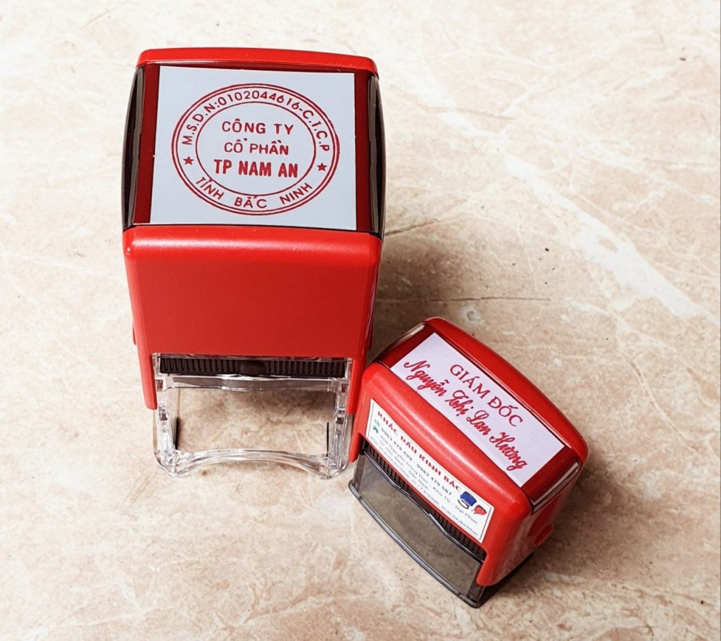 Các Loại Dấu Doanh Nghiệp Thường Gặp và Cách Sử Dụng